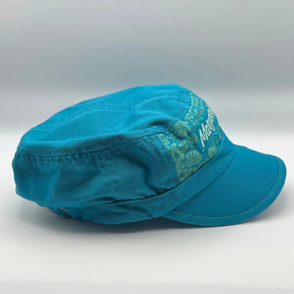 Margaritaville Floral Hat With Embroidered Margarita Glass